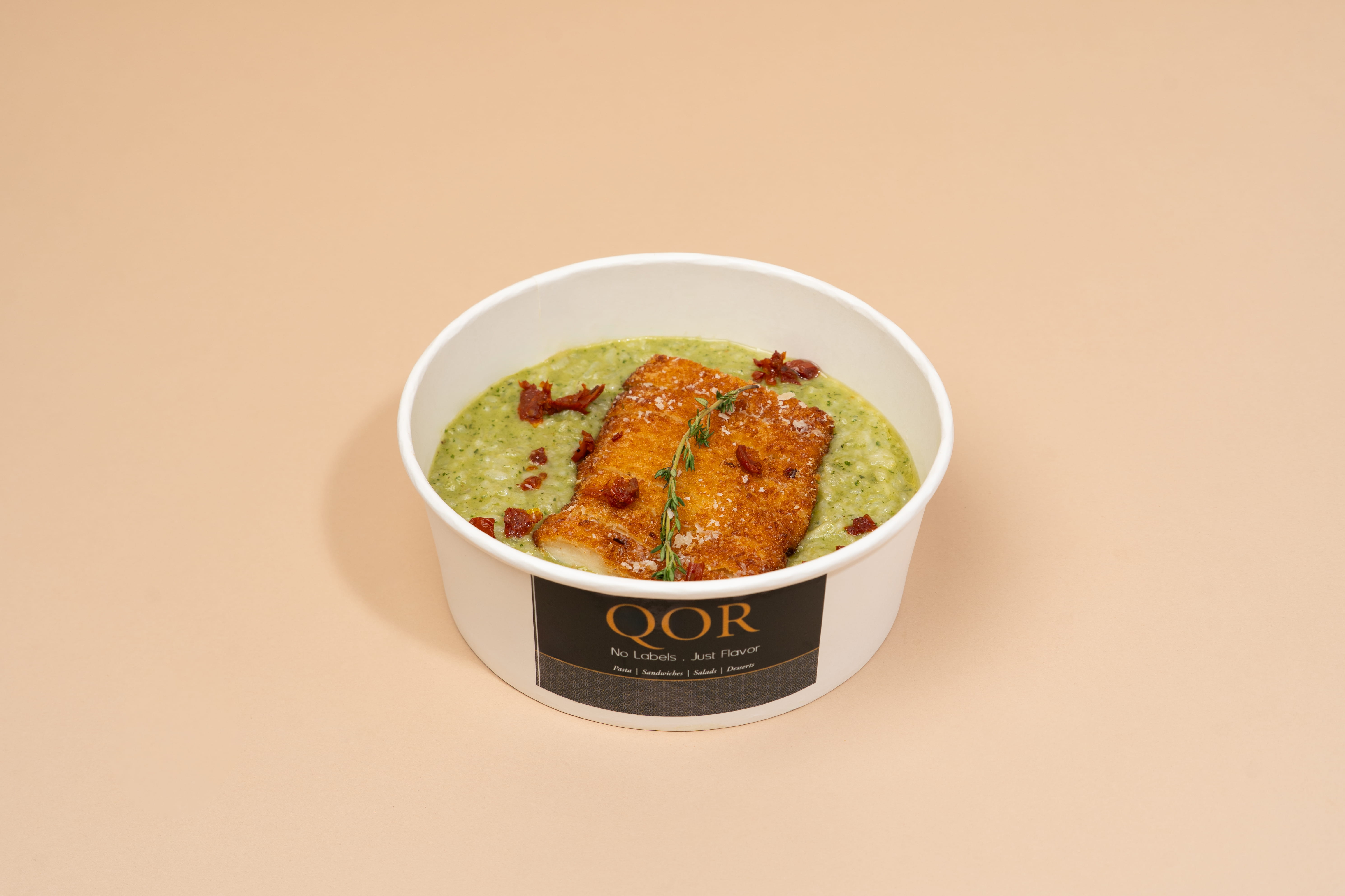 Signature Pesto Rissotto with Chicken